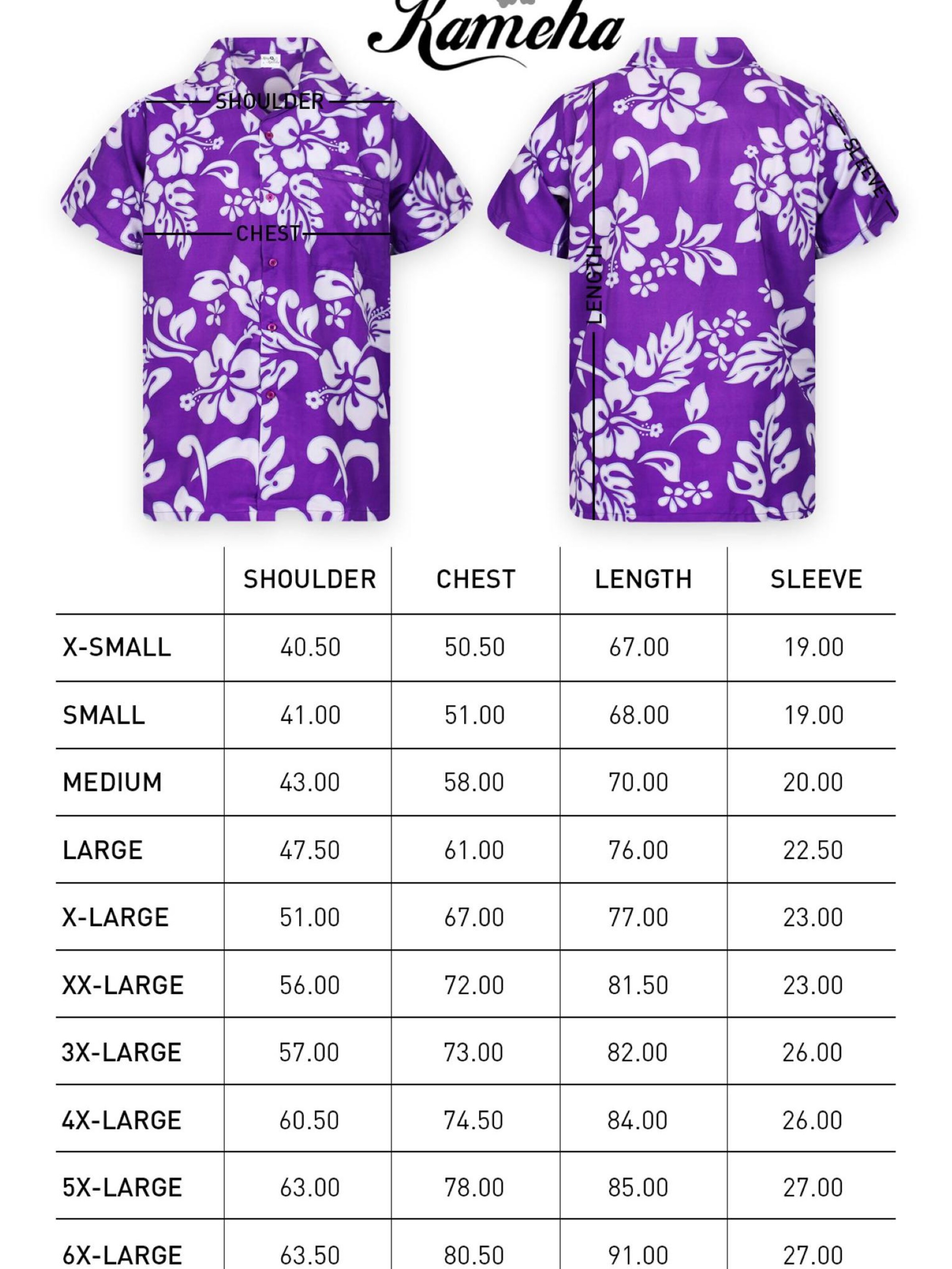 King Kameha Shirt 'Hibiscus' in Purple
