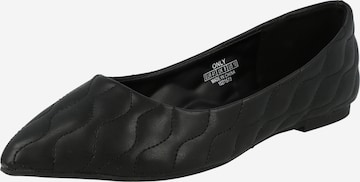 ONLY Ballet Flats 'ANAS' in Black: front