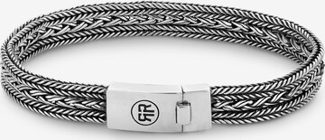 Rebel & Rose Armband in Silber: front