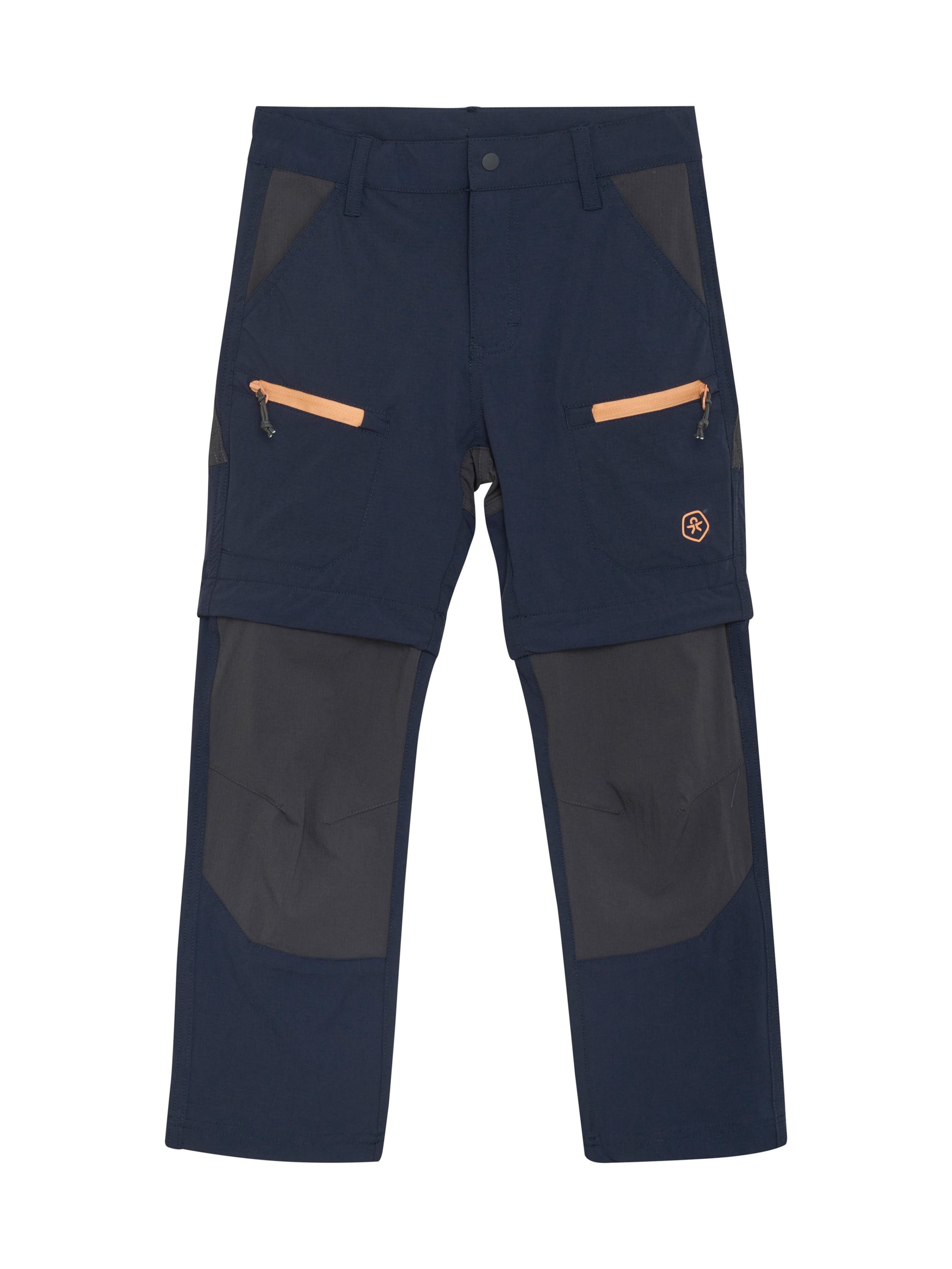 COLOR KIDS Functionele broek in Blauw: voorkant