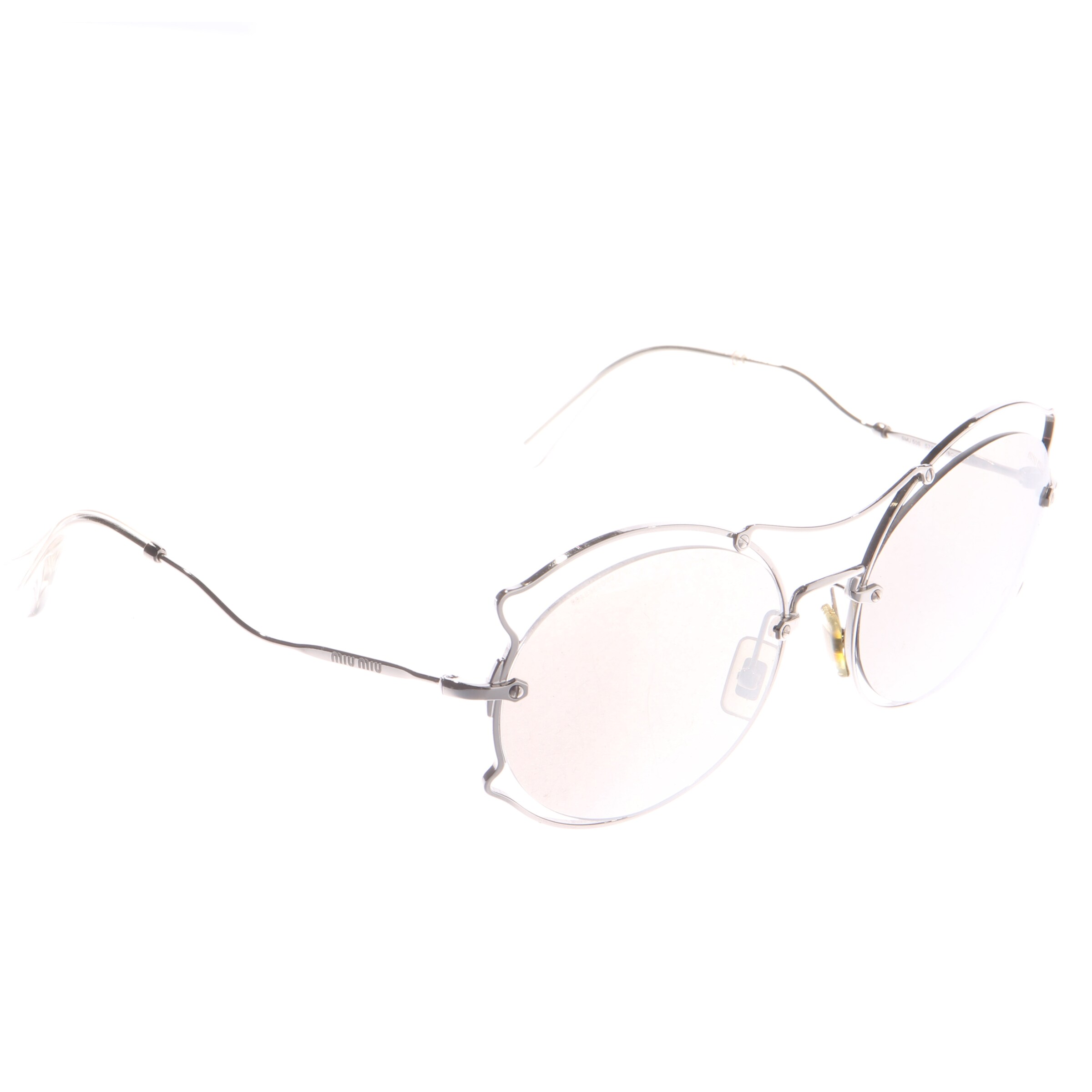 Miu Miu Sunglasses in One size in Silver, Item view