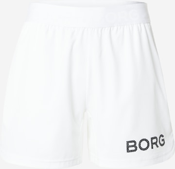 BJÖRN BORG tavaline Spordipüksid, värv valge: eest vaates
