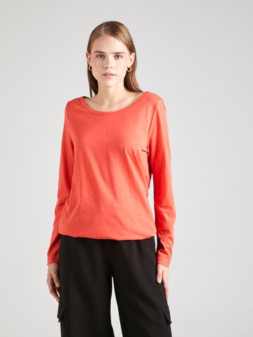 T-shirt ESPRIT en orange : devant