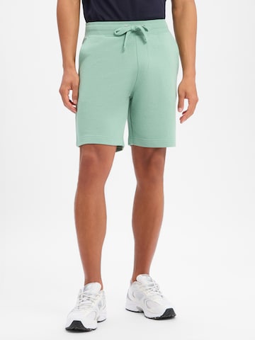 Regular Pantalon Nils Sundström en bleu : devant