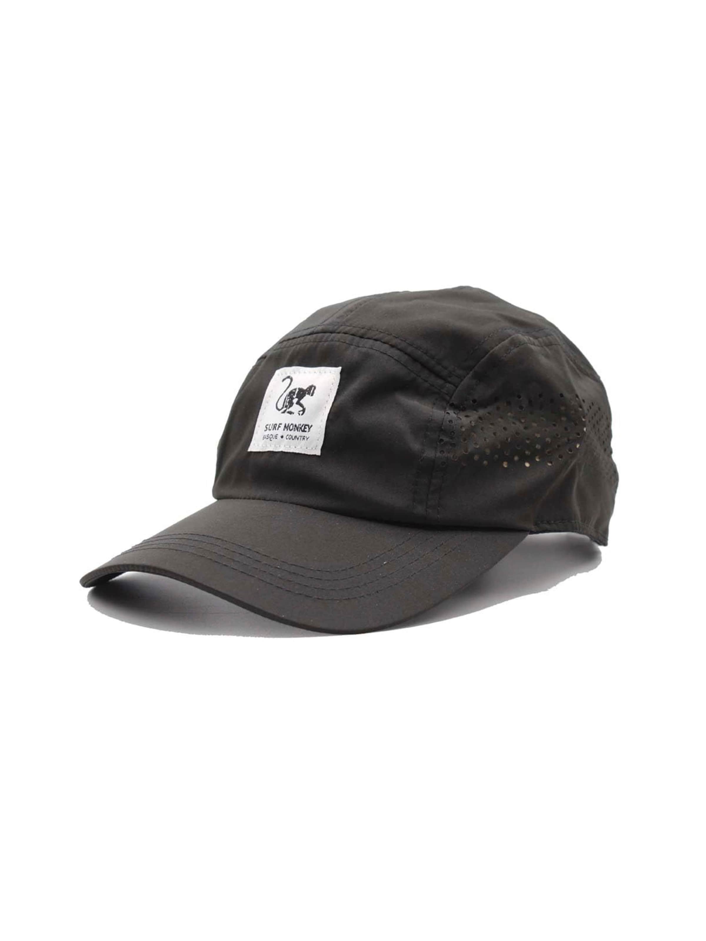 Surf Monkey - Gorra deportiva en negro: frente