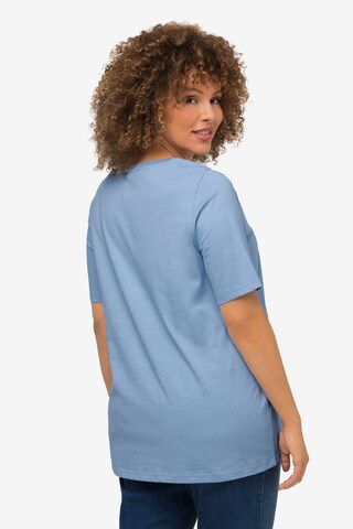 T-shirt Ulla Popken en bleu