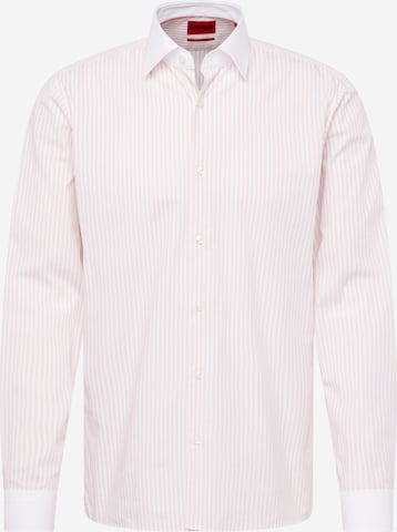 HUGO - Ajuste regular Camisa 'Verdon' en rosa: frente