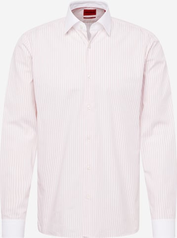 Coupe regular Chemise 'Verdon' HUGO en rose : devant