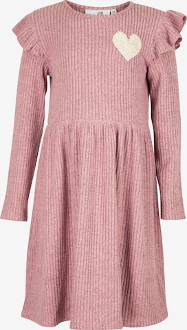 happy girls Mekko värissä vaaleanpunainen: etupuoli