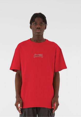 Maglietta 'Ornament of Ashes' di MJ Gonzales in rosso