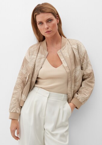 Veste mi-saison s.Oliver BLACK LABEL en beige : devant