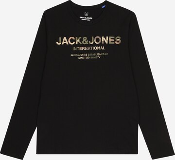 Jack & Jones Junior Tričko – černá: přední strana
