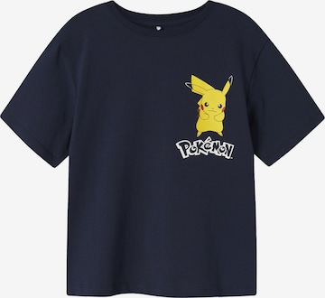 NAME IT - Camiseta en azul: frente