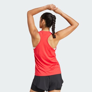 Haut de sport 'Designed for Training' ADIDAS PERFORMANCE en rouge