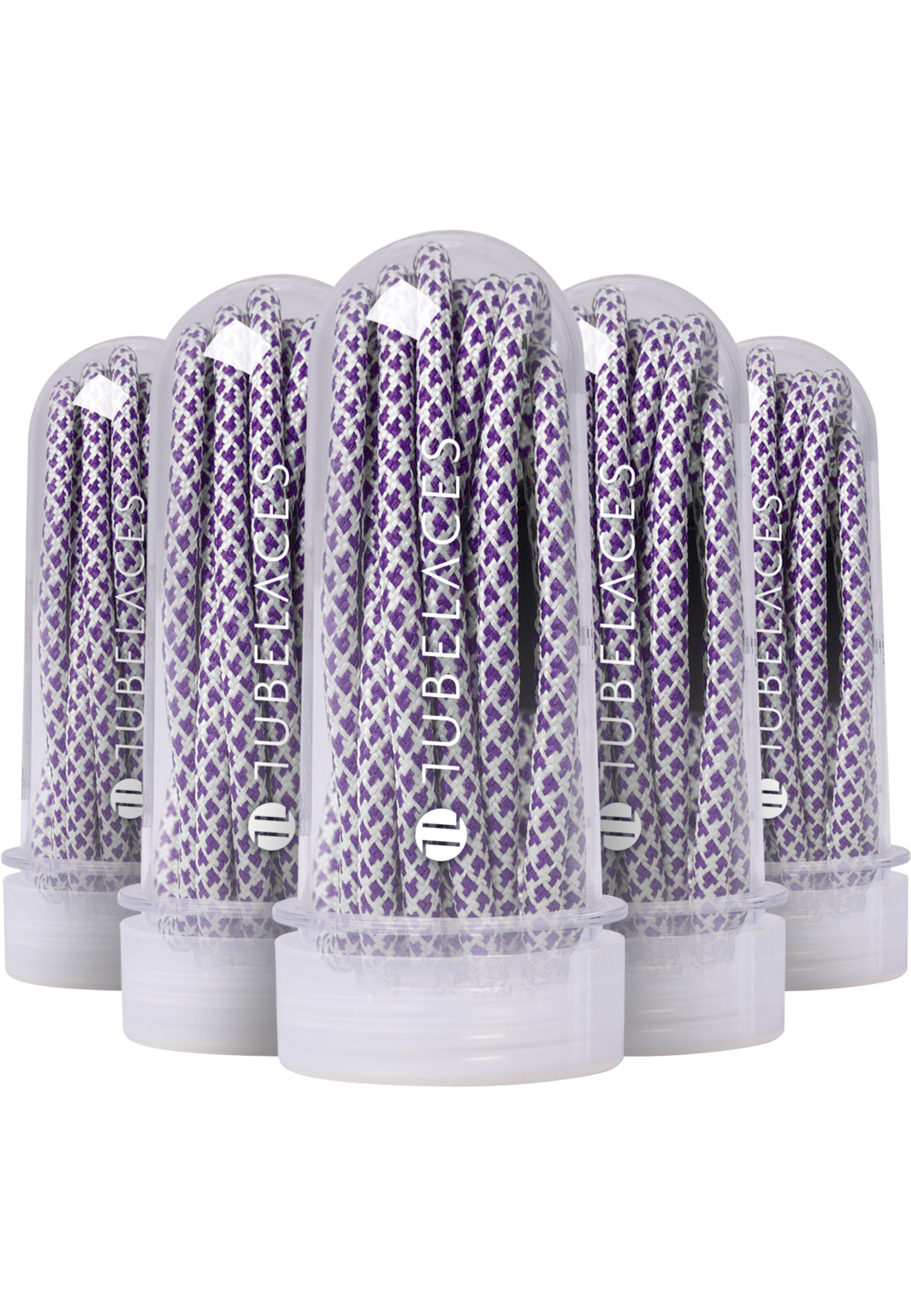 TUBELACES Schnürsenkel in Lila