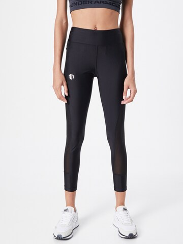 MOROTAI Skinny Sporthose 'Naka' in Schwarz: Vorderseite
