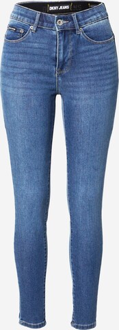 DKNY Skinny Jeans 'BLEEKER' in Blue: front