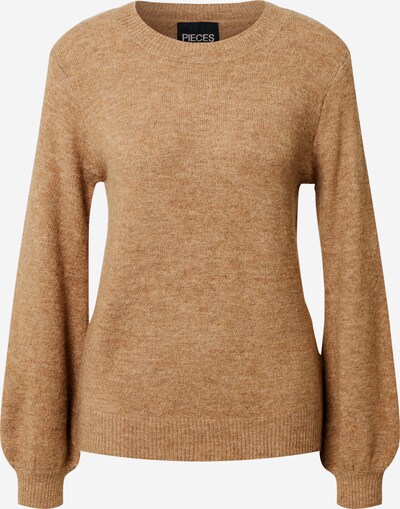 PIECES Trui 'Perla' in de kleur Beige, Productweergave