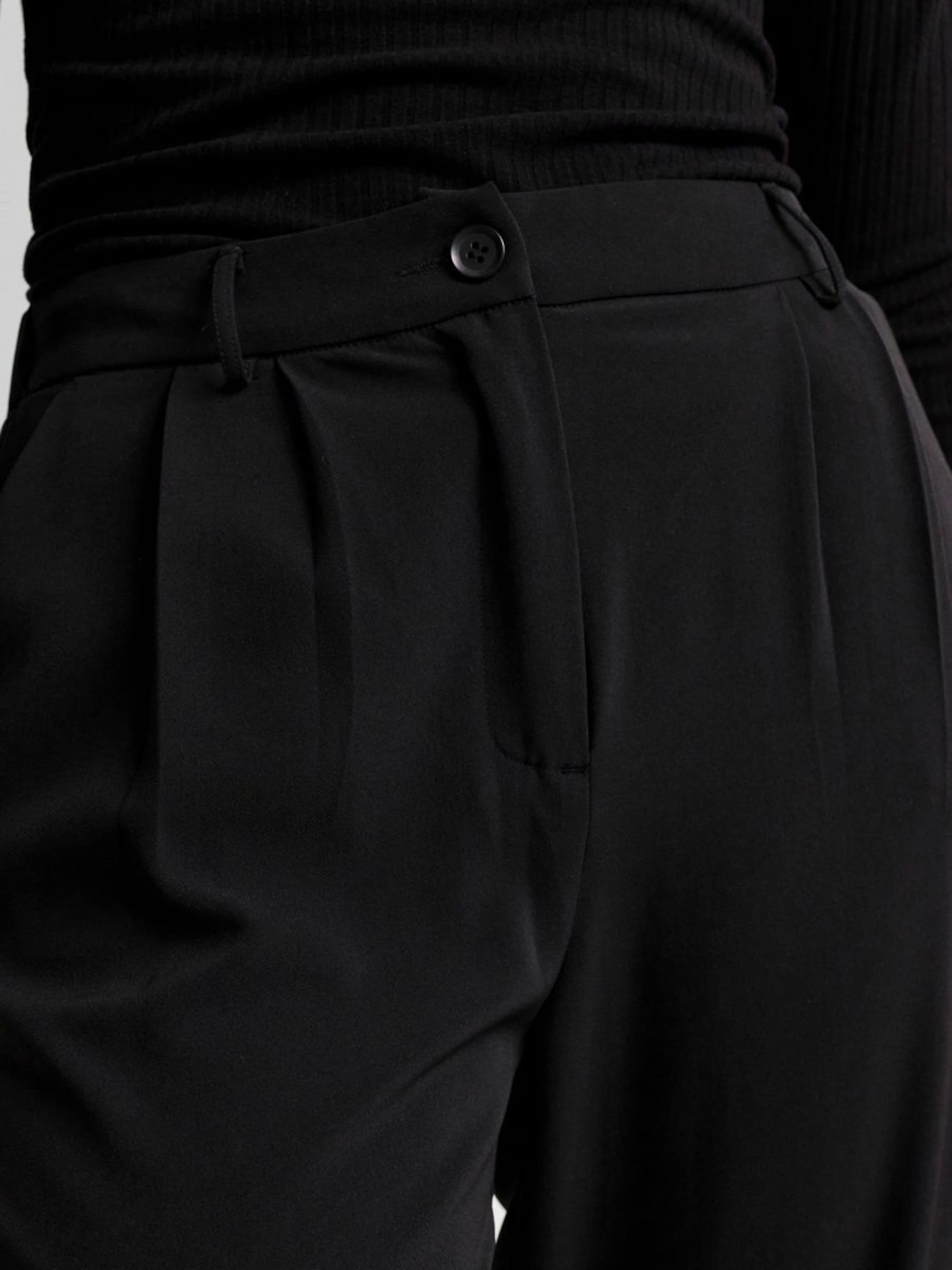 Vêtements Pantalon à pince PIECES en Noir 
