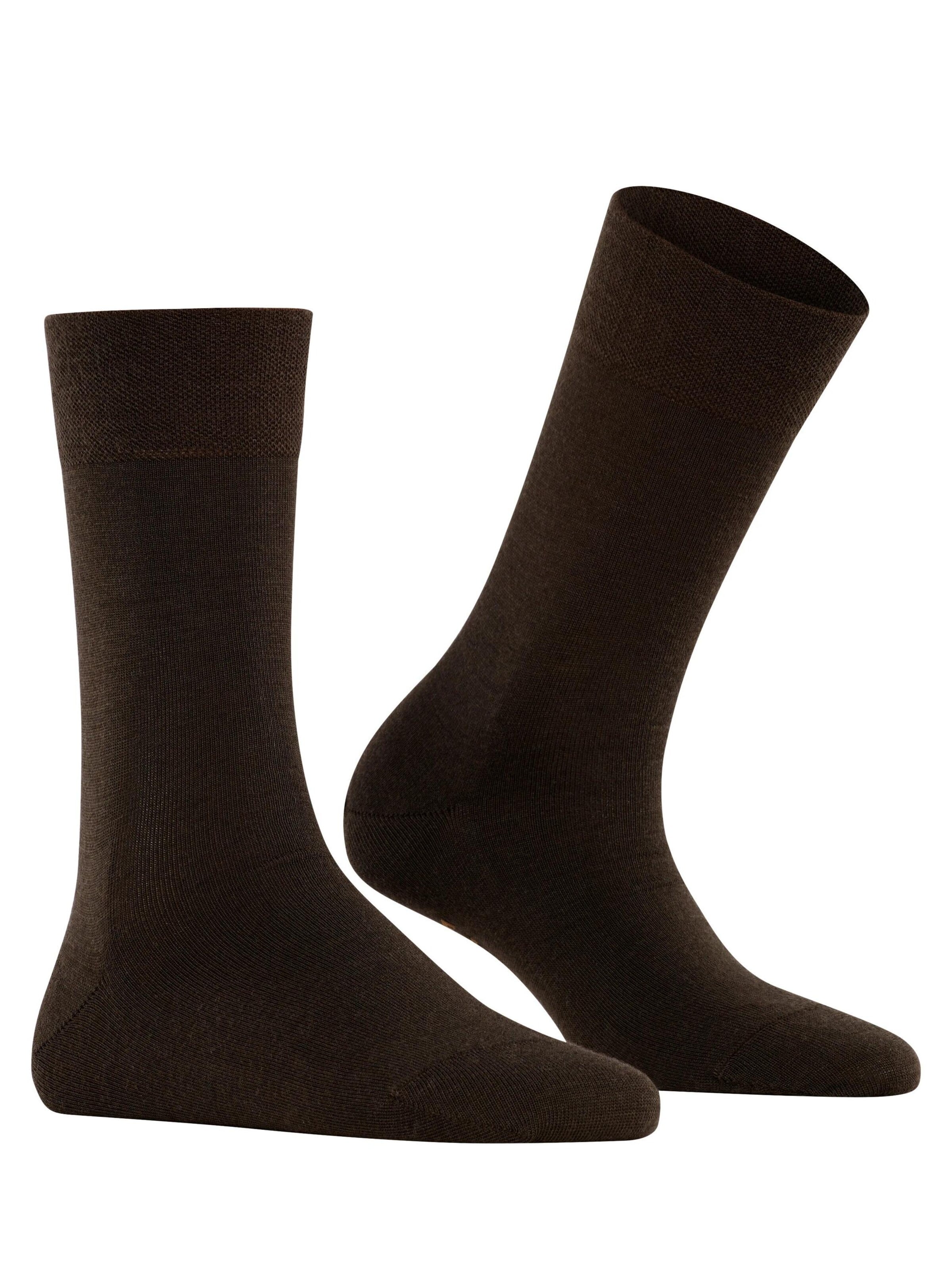 FALKE Socken 'Sensitive Berlin'‌‌‌‌‌ in Braun