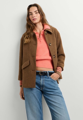 Pepe Jeans - Abrigo de entretiempo ' LORI ' en marrón: frente