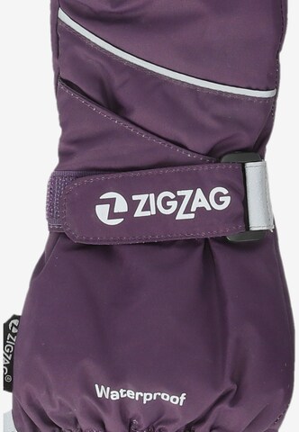 ZigZag Gloves 'Kempston' in Purple