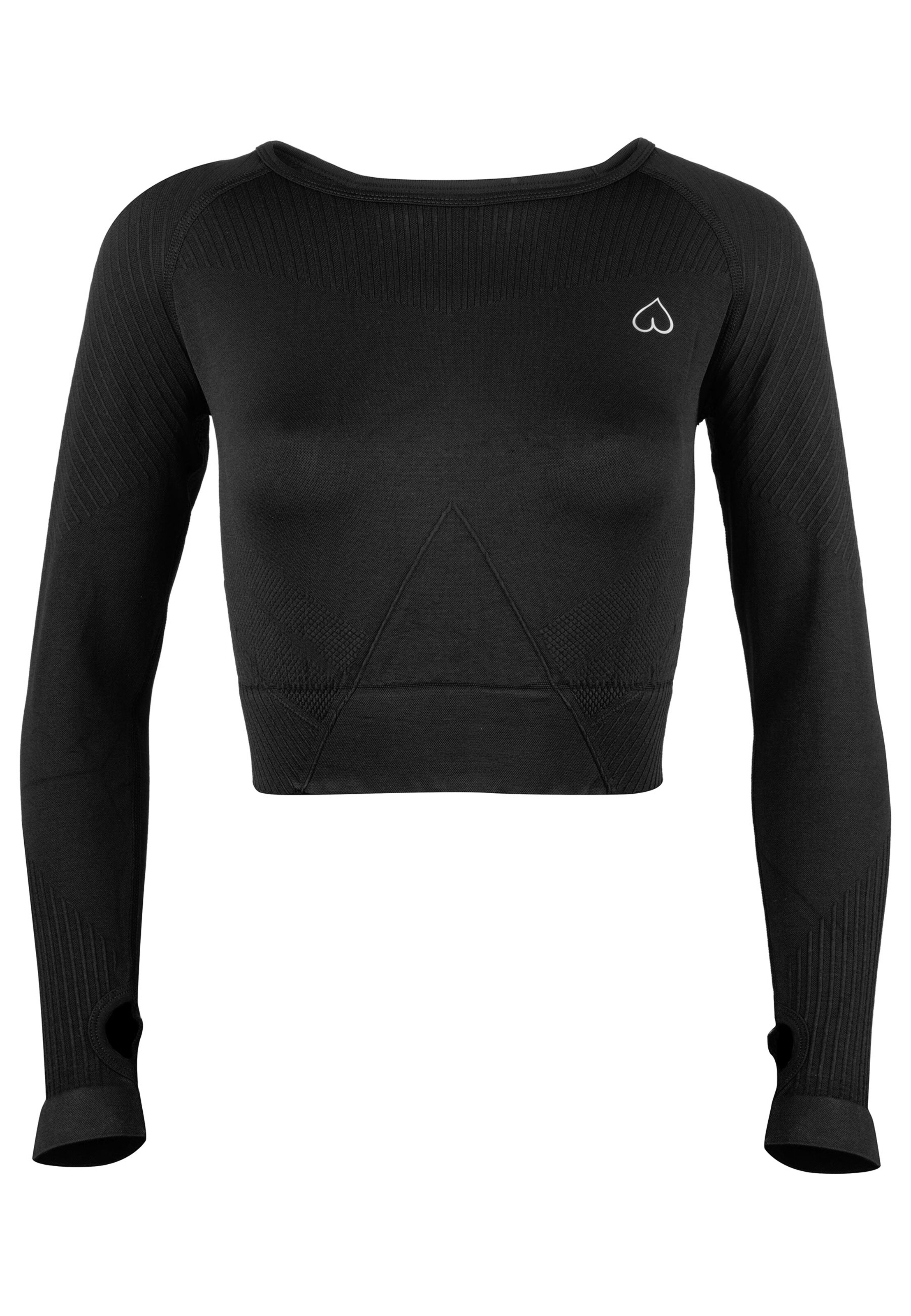 BeShaped Shirt 'Femme Force' in Black: front