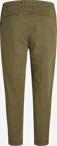 Redefined Rebel Regular Pleat-front trousers 'Jacko' in Green