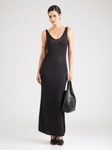 Calvin Klein Jeans Knit dress in Black: front