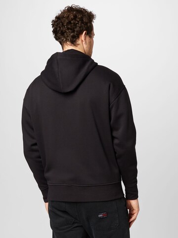 Calvin Klein Jeans Zip-Up Hoodie in Black