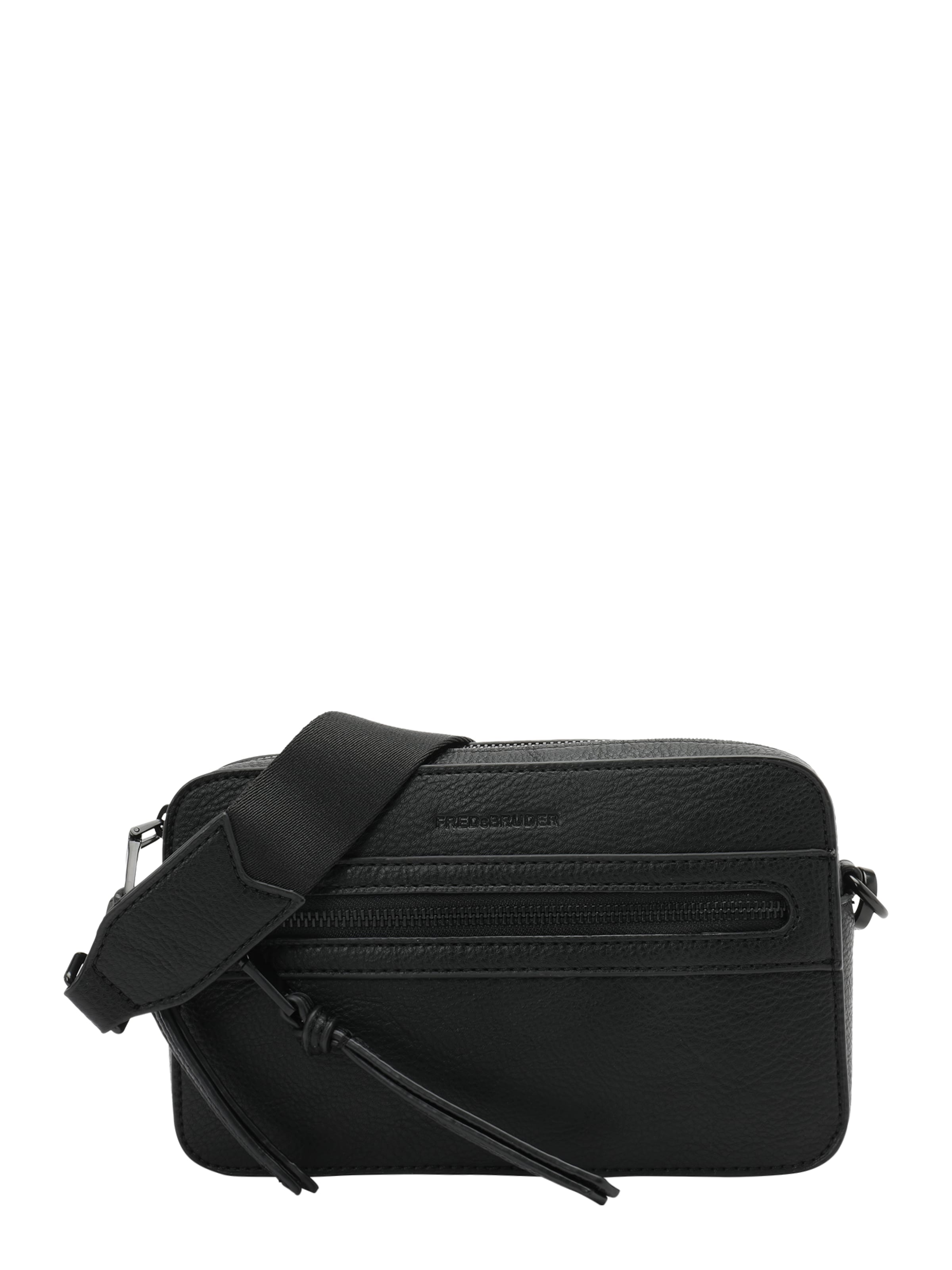 Sac à bandoulière FREDsBRUDER en noir : devant
