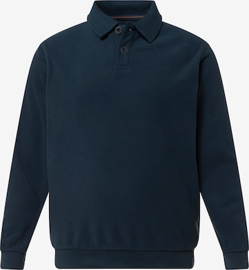 STHUGE Sweatshirt in Blauw: voorkant