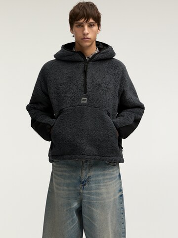 Pull&Bear Mikina - Modrá: predná strana