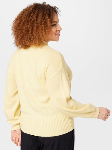 Vero Moda Curve Pullover 'Piper' in Gelb