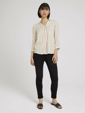 Camicia da donna di TOM TAILOR in beige