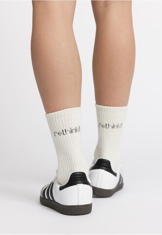 rethinkit studios Socken in Weiß