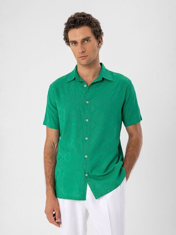 Antioch - Regular Fit Camisa em verde