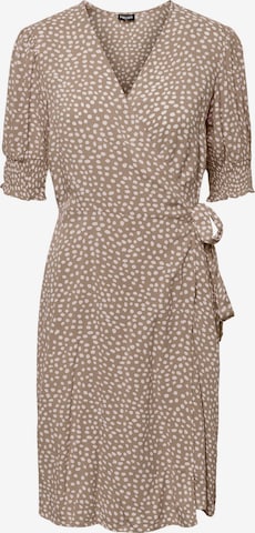 Robe 'Tala' PIECES en beige : devant