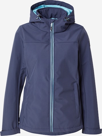 KILLTEC Kurtka outdoor 'KOS 102' w kolorze niebieski: przód