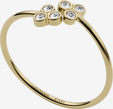 FOSSIL Ring in Gold: front
