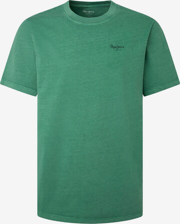 T-Shirt 'JACKO' Pepe Jeans en vert : devant