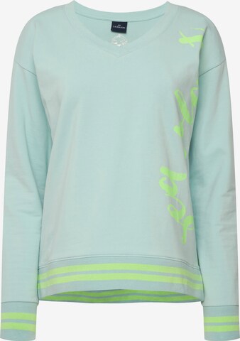 Sweat-shirt LAURASØN en vert : devant