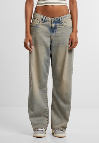 Urban Classics Baggy Jeans in Grijs