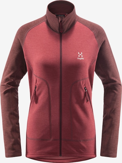 Haglöfs Funktionsfleecejacke 'Heron' in rot, Produktansicht