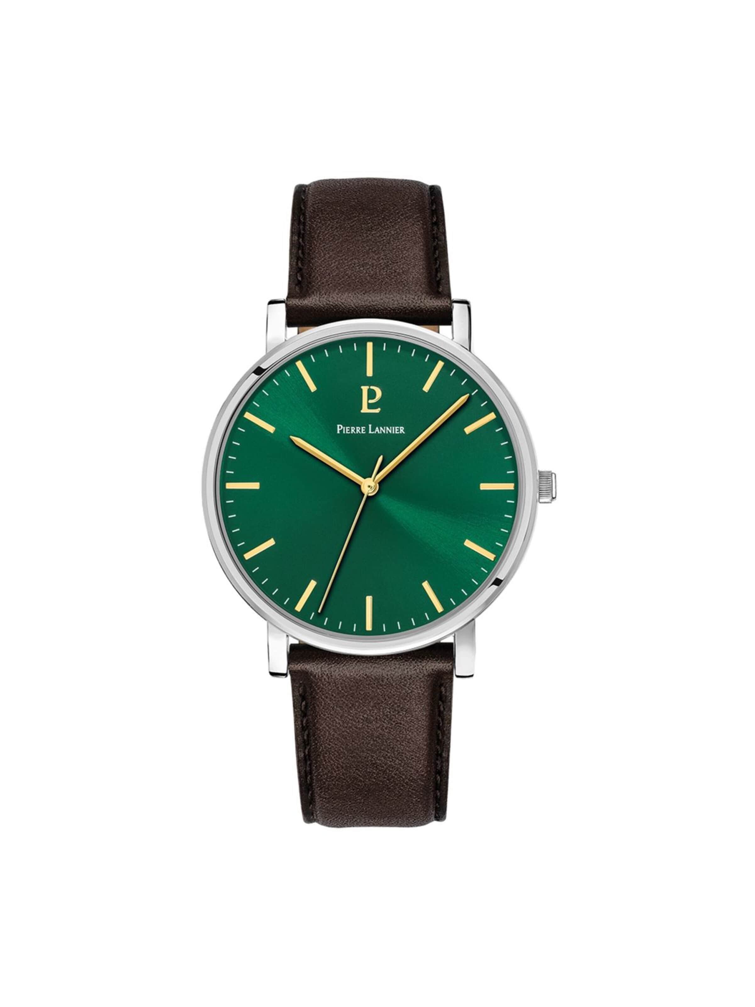 Pierre Lannier Analog watch 'Essential' in Green: front
