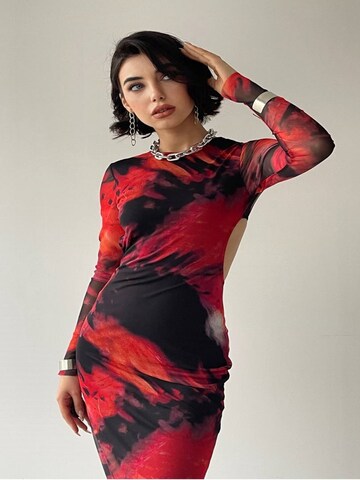 WOMAN VISION Kleid in Rot