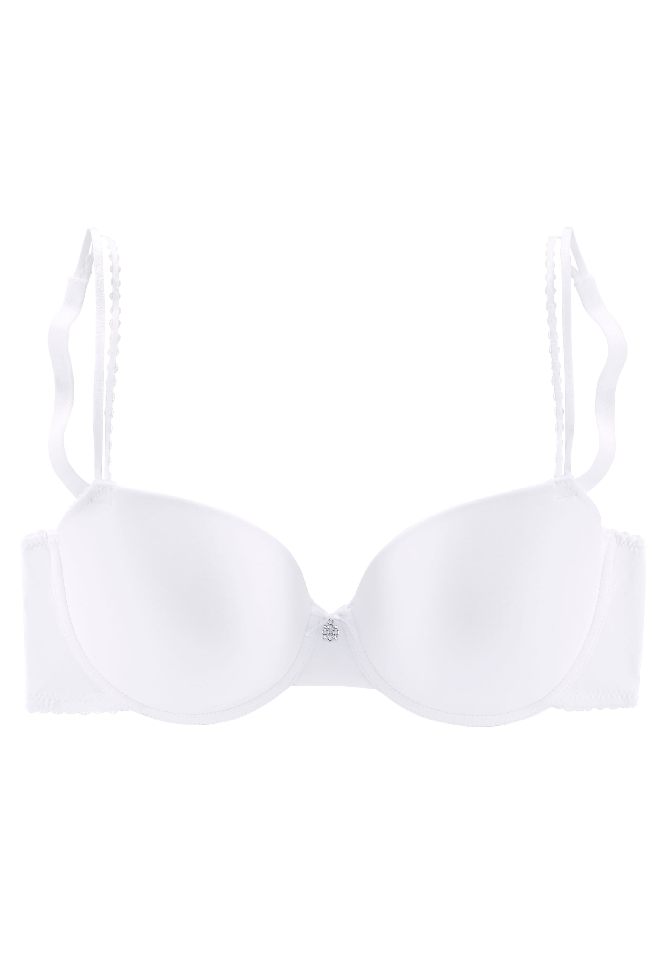 Push-up Reggiseno di LASCANA in bianco: frontale