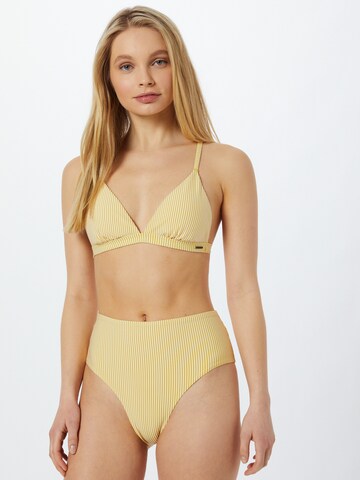 Superdry Triangel Bikinitop in Geel