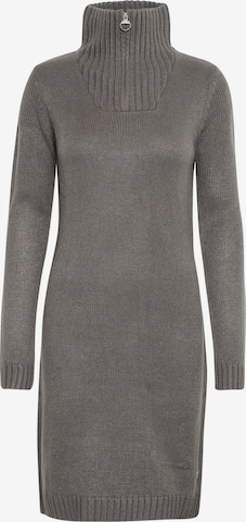 Robe 'Carryola' Oxmo en gris : devant