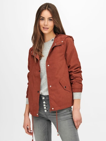 JDY Between-Season Jacket 'New Hazel' in Red: front